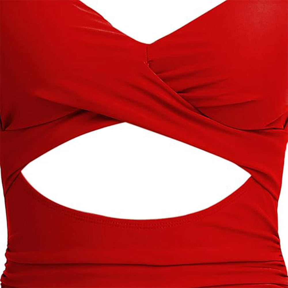 🔥Bombshell Beach Alert! Tummy Control Swimsuit w/ Sexy Cutouts✨ High Waisted One Piece💦 Wrap Tie Back | TikTok’s Obsession 🔥Bombshell Beach Alert! Tummy Control Swimsuit w/ Sexy Cutouts✨ High Waisted One Piece💦 Wrap Tie Back | TikTok’s Obsession